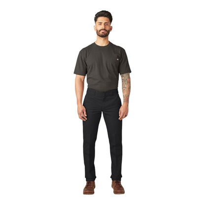 DICKIES 872 Slim Tapered Work Pant - Black