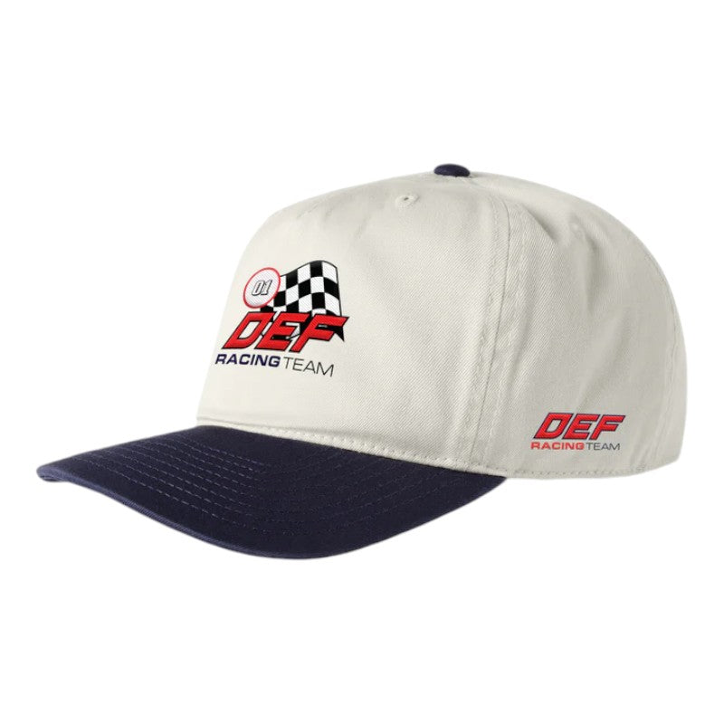 DEF Racing Cap - White/Navy