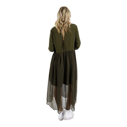 Federation Tier Dress - Olive