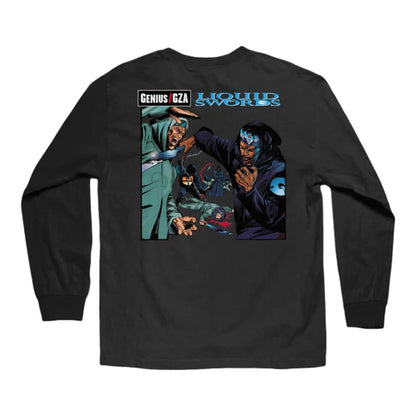 CHOCOLATE x GZA Liquid Swords L/S Tee - Black