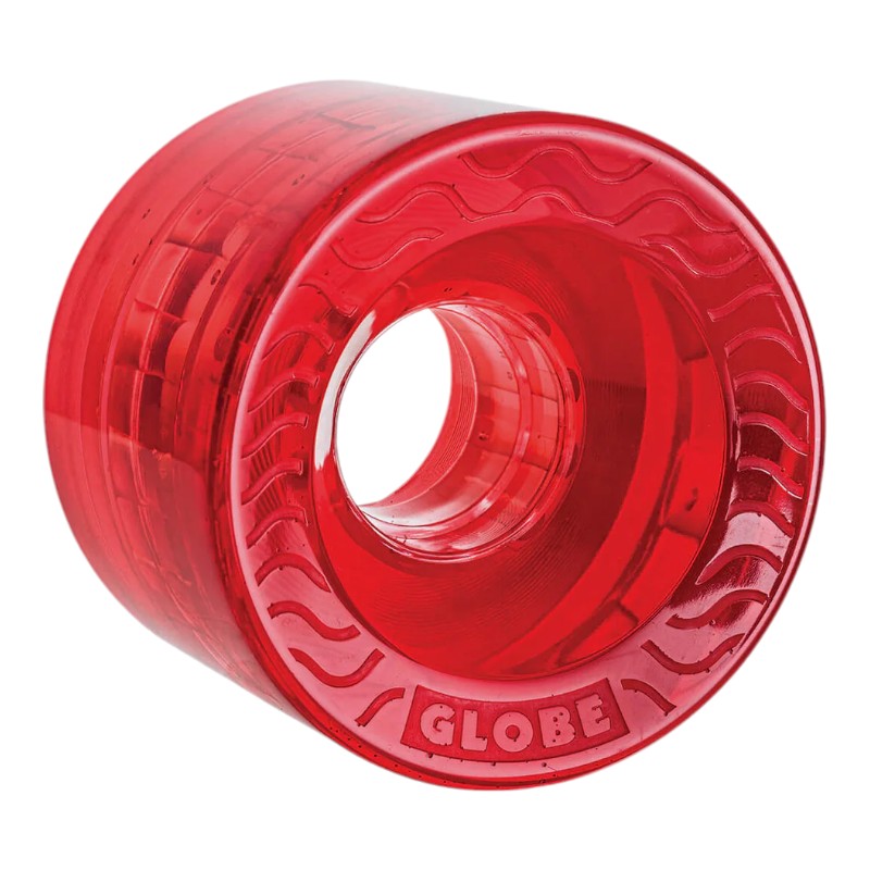 Globe Retro Flex Cruiser Wheels 58mm - Clear/Red