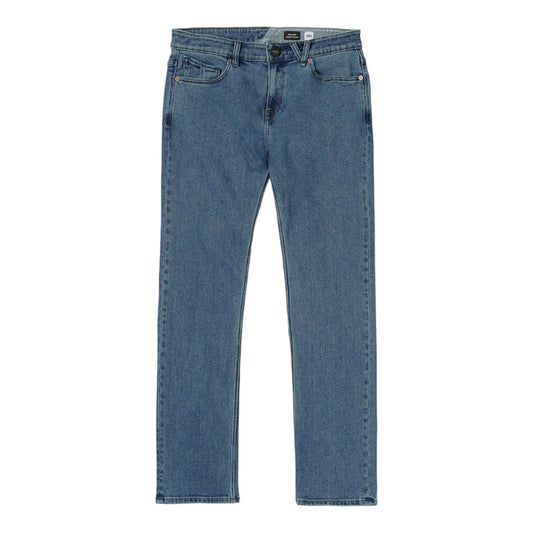 Volcom Solver Denim Pants - Washed Blue