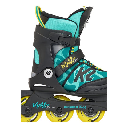 K2 Marlee Pro Inline Skates - Green/Yellow