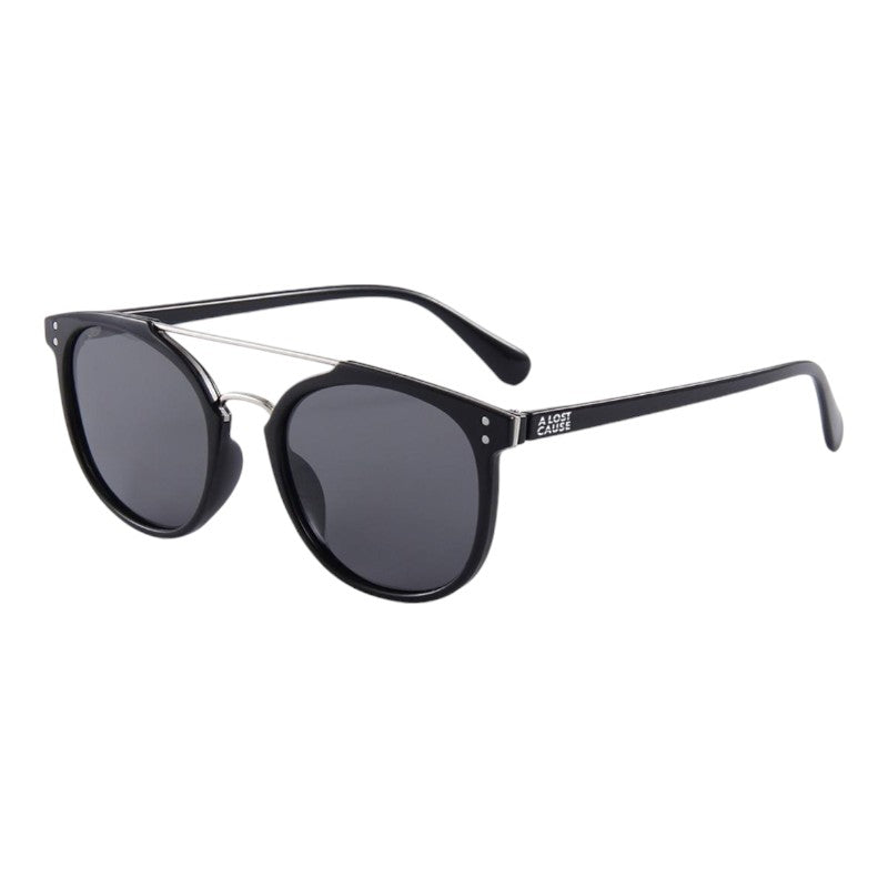 ALC Laneway Sunglasses Polarized - Black/Smoke