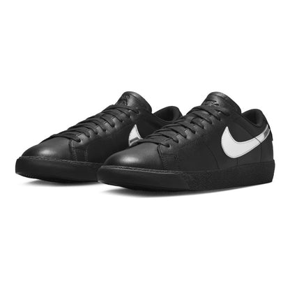 Nike SB Blazer Low QS - Black/Metallic Silver