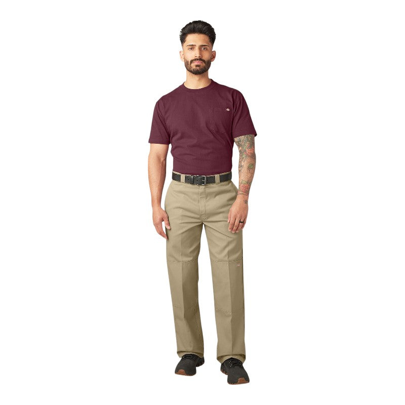 Dickies 85-283 Loose Fit Double Knee Work Pant - Khaki