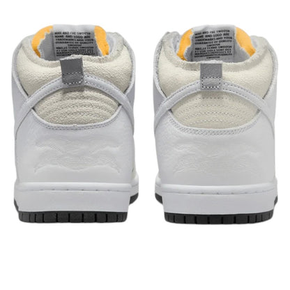 Nike SB Dunk High X Anti Hero QS - White/White/Black