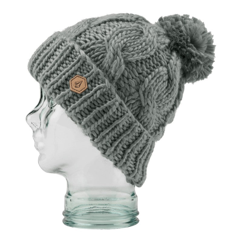 VOLCOM Hand Knit Beanie – Storm Grey