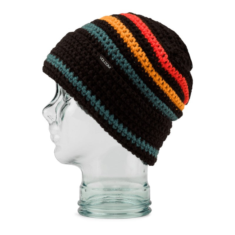 VOLCOM Yay Crochet Beanie – Black