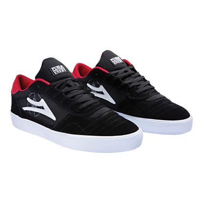 Lakai X Public Enemy Cambridge - Black/Red Suede