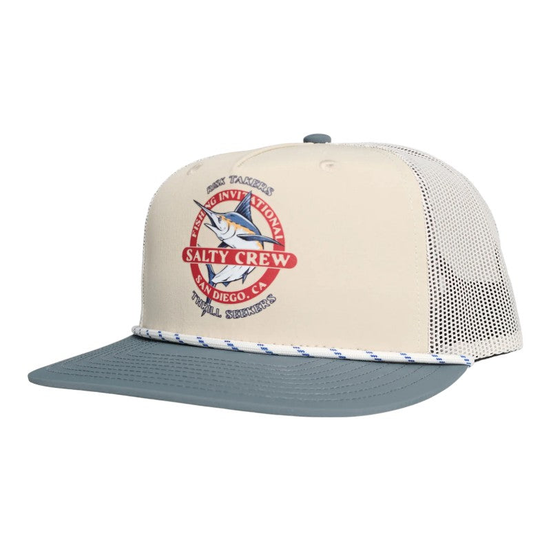 Salty Crew Interclub Trucker Natural/Slate