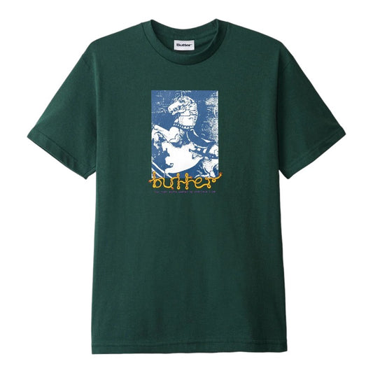 Butter Goods Carousel Tee - Dark Forest