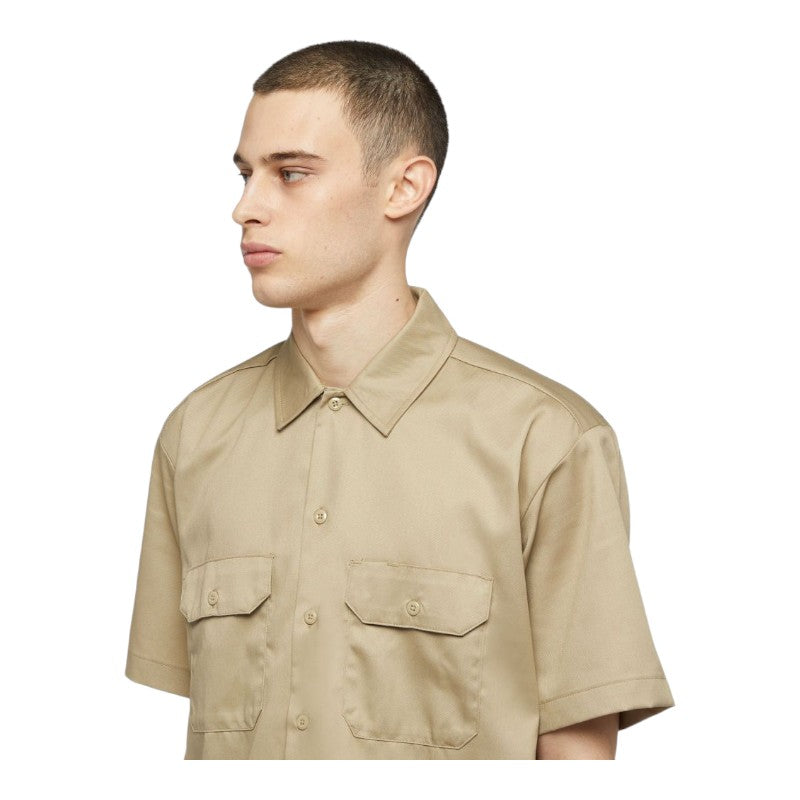 Dickies Short Sleeve Work Shirt - Khaki