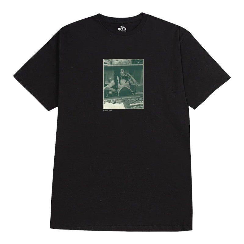 PRIMITIVE X BOB MARLEY CONSOLE TEE – BLACK