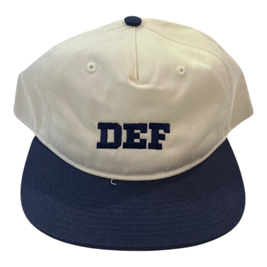 Def Certified Cap - Navy/Cream