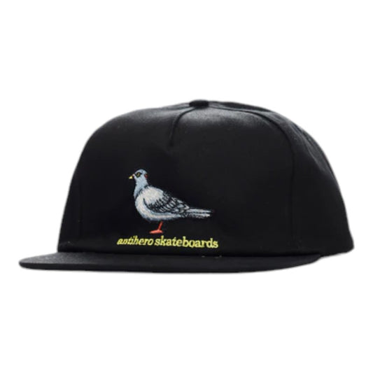 Antihero Lil Pigeon Snapback - Black