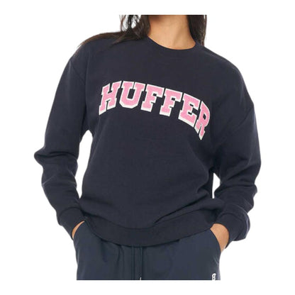 Huffer Slouch Crew 350 Area/Navy