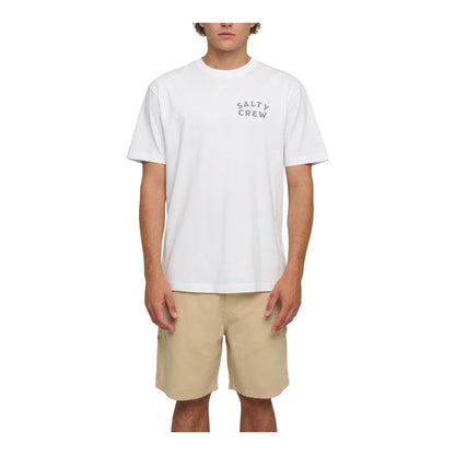 Salty Crew Saloon Premium Tee - White