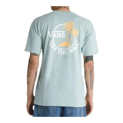 Vans Mini Dual Palms II Tee - Grey Mist/Yarrow