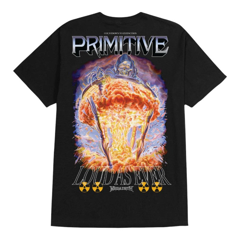 Primitive x Megadeth Time Tee - Black