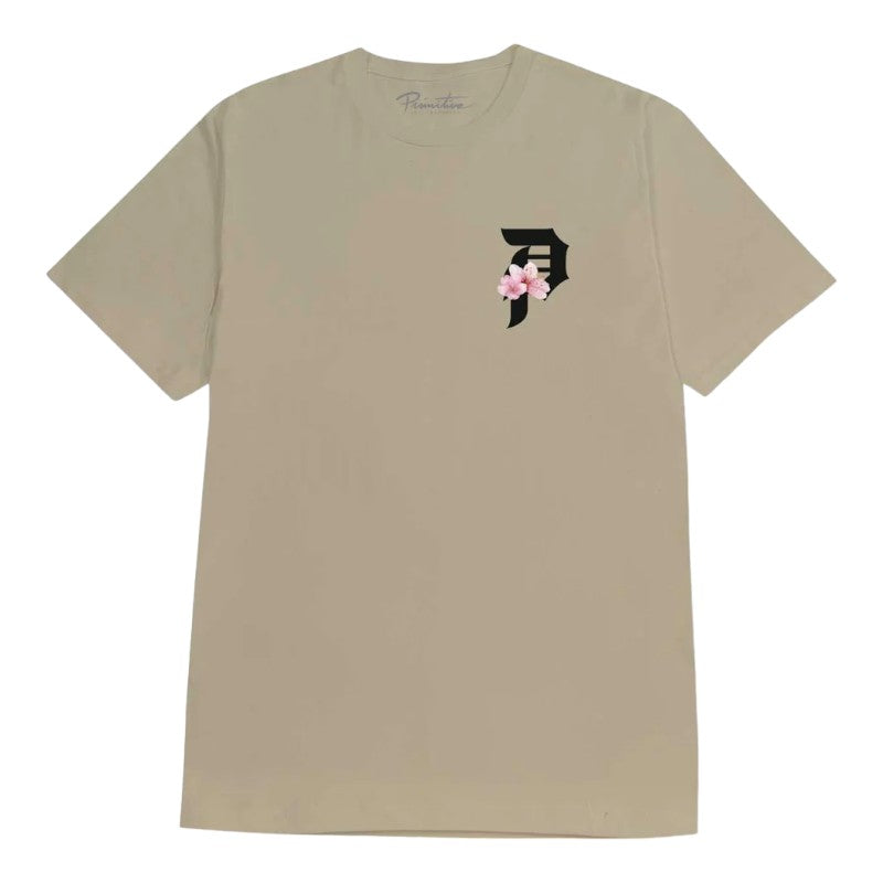 Primitive Sakura Tee - Sand