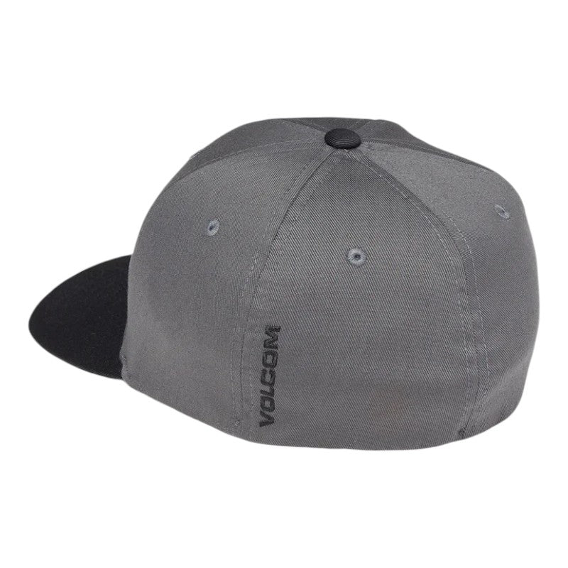 Volcom Full Stone Flexfit Cap - Asphalt Black