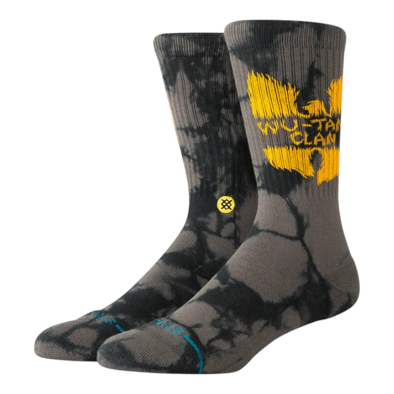 Stance Shaolin Slums Crew Socks - Black