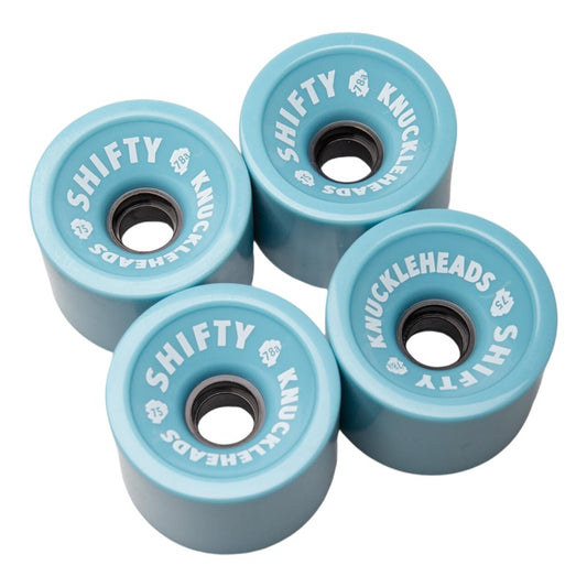 Shifty Knucklehead Wheels - Teal 75mm