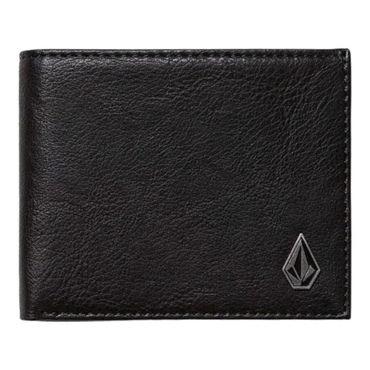 Volcom Slim Stone Wallet - Black