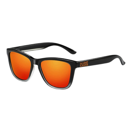 ALC Fade Sunglasses Polarized - Black/Clear/Orange