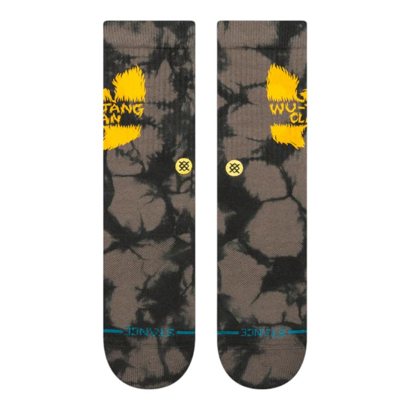 Stance Shaolin Slums Crew Socks - Black