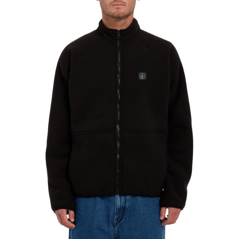 VOLCOM Runtime Grid Zip - Black