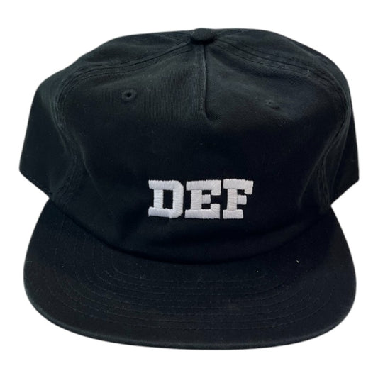 Def Certified Cap - Black