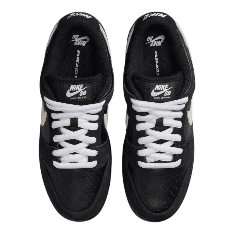 Nike SB Dunk Low Pro - Black/White/Black Gum/Light Brown