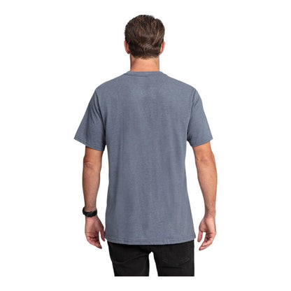 Volcom Aus Solid Tee - Smokey Blue