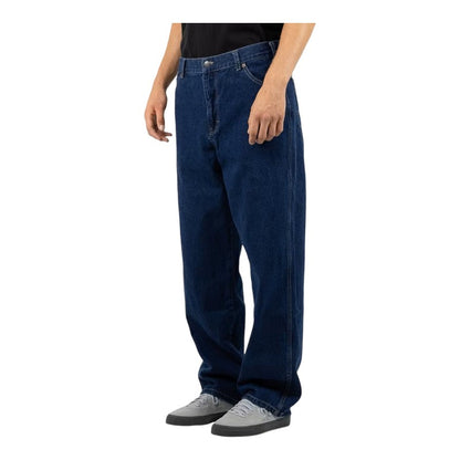 Dickies Relaxed Straight Fit 5 Pocket Denim Jean - Rinsed Indigo