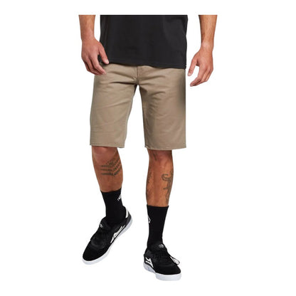 Volcom Solver Lite 5 Pocket Shorts - Brindle