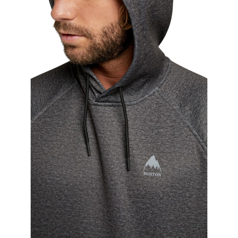 BURTON Crown Weatherproof Pullover Hood - True Black Heather