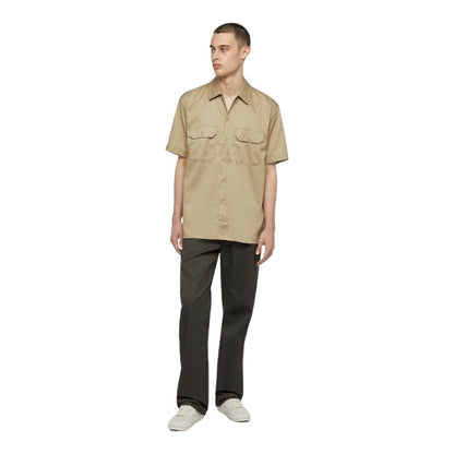 Dickies Short Sleeve Work Shirt - Khaki