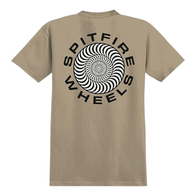 Spitfire Classic '87 Swirl Tee - Sand