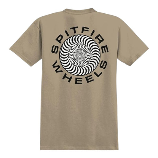 Spitfire Classic '87 Swirl Tee - Sand