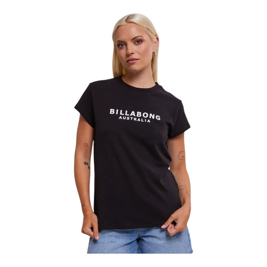 Billabong Womens Society Tee - Black