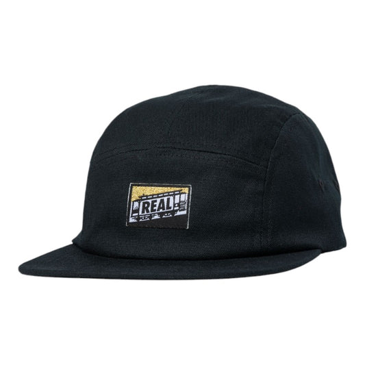 Real Camper Tough Threads Snapback - Black