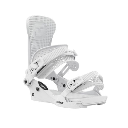 UNION FORCE CLASSIC SNOWBOARD BINDING – White (Team Logo)