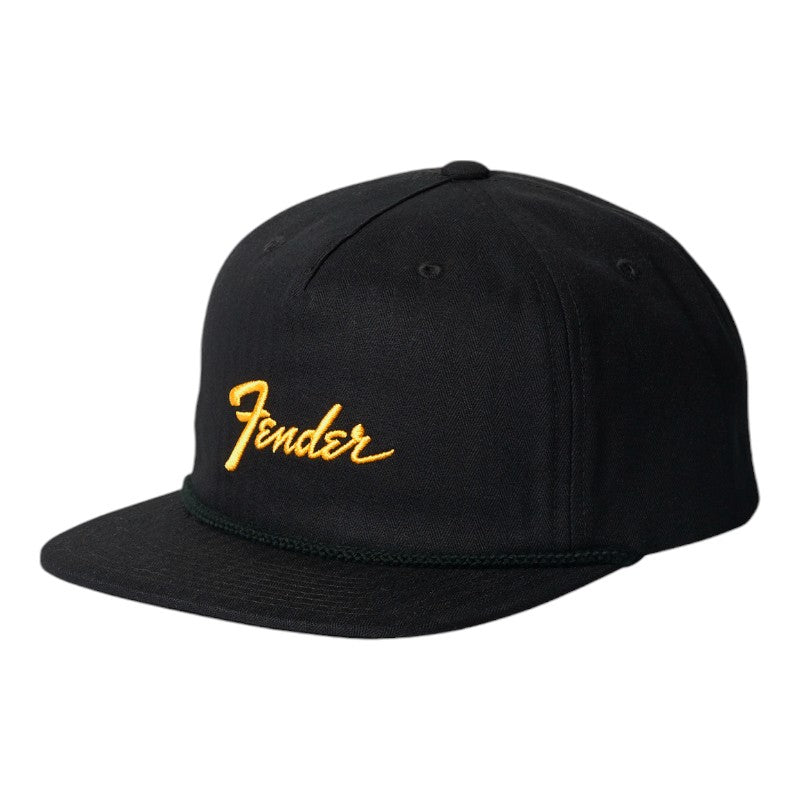 Brixton Fender Factory Snapback - Black