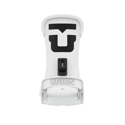 UNION FORCE CLASSIC SNOWBOARD BINDING – White (Team Logo)