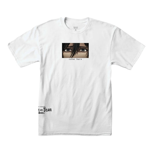 Colour Bars Witness Tee - White