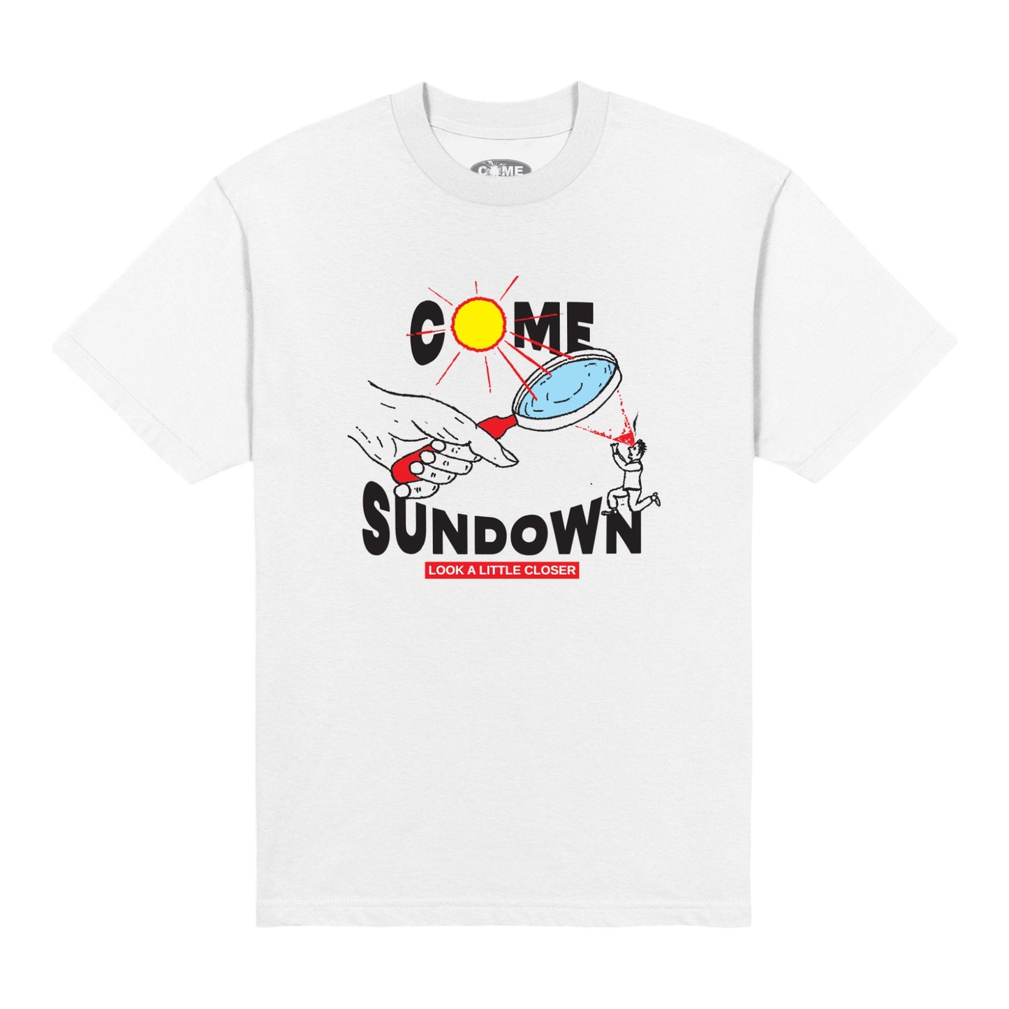 Come Sundown Magnify Tee - White