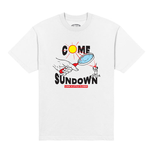 Come Sundown Magnify Tee - White