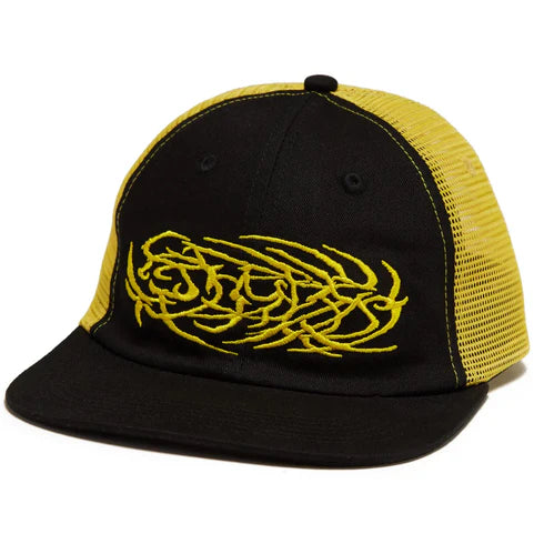 There Chainsaw Snapback - Black/Yellow